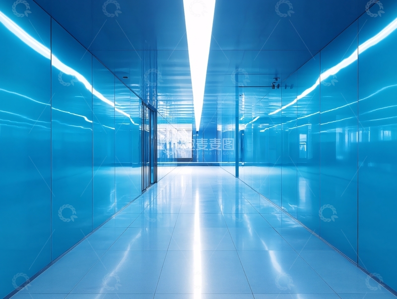 高清大图下载【趣麦麦图】霓虹走廊25