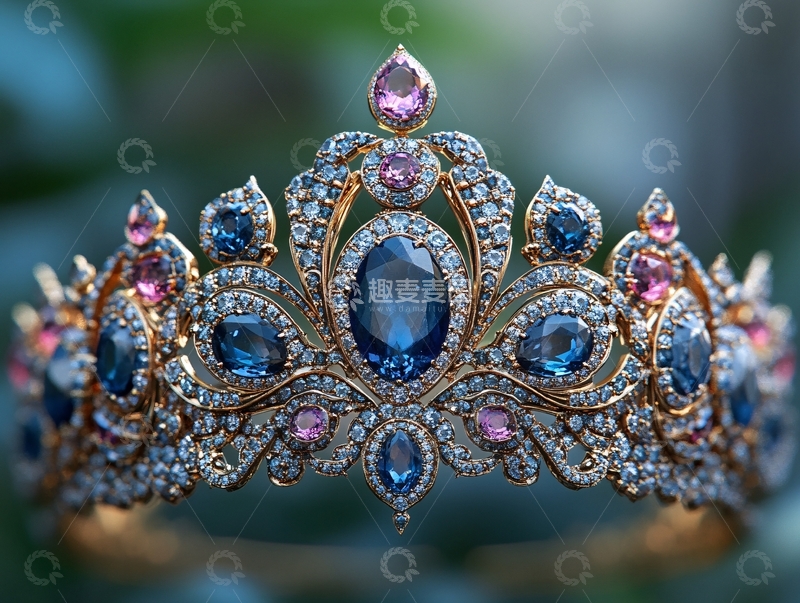 高清大图下载【趣麦麦图】宝石头冠
