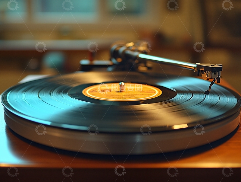 高清大图下载【趣麦麦图】刻录黑胶唱片