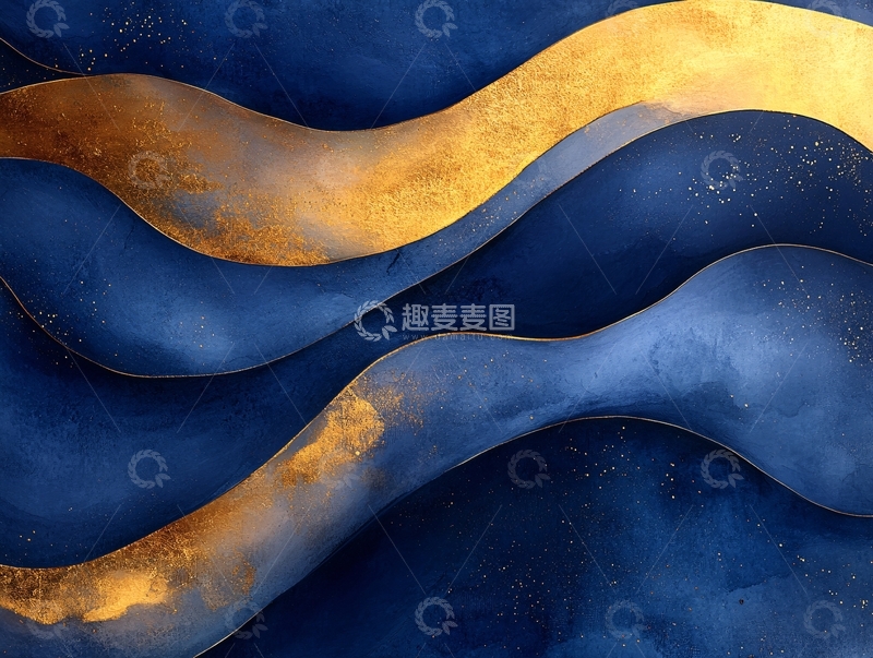 高清大图下载【趣麦麦图】奢华流金背景1