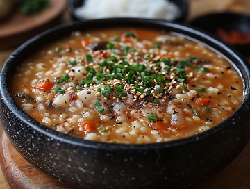 首尔松茸松仁粥