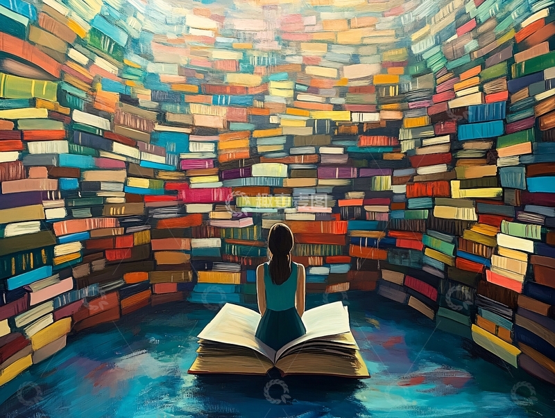 读书梦背景