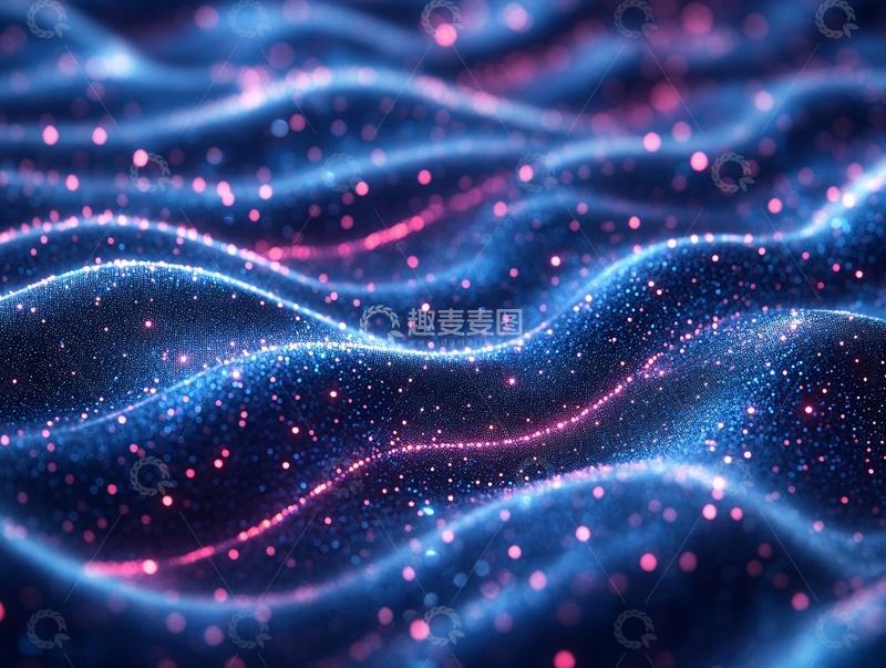 高清大图下载【趣麦麦图】网点创意特效背景47