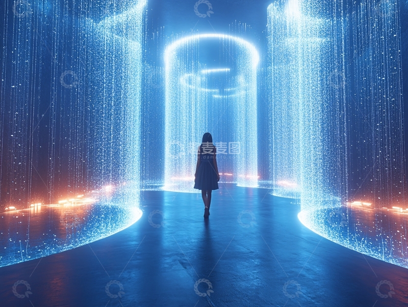 高清大图下载【趣麦麦图】时光隧道设计24