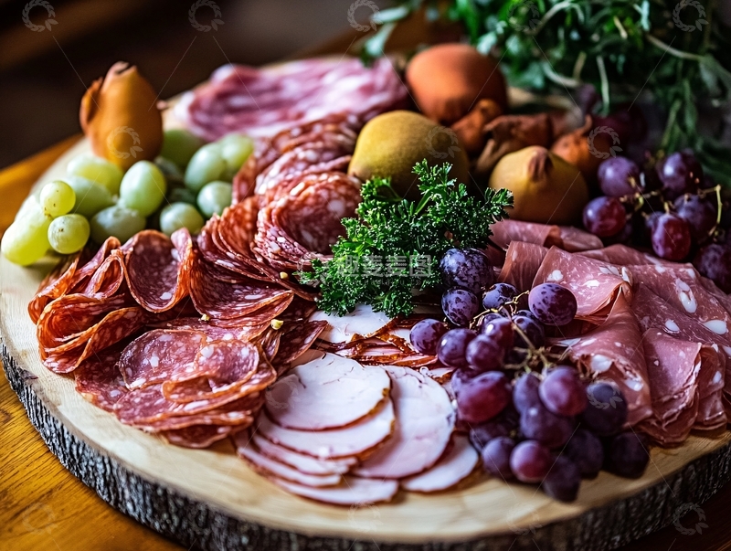 高清大图下载【趣麦麦图】秋季健康晚餐