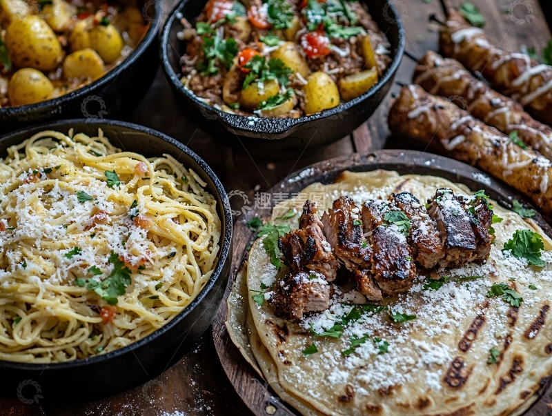 高清大图下载【趣麦麦图】土耳其菜式