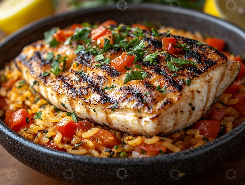 高清大图下载【趣麦麦图】墨西哥鱼柳饭
