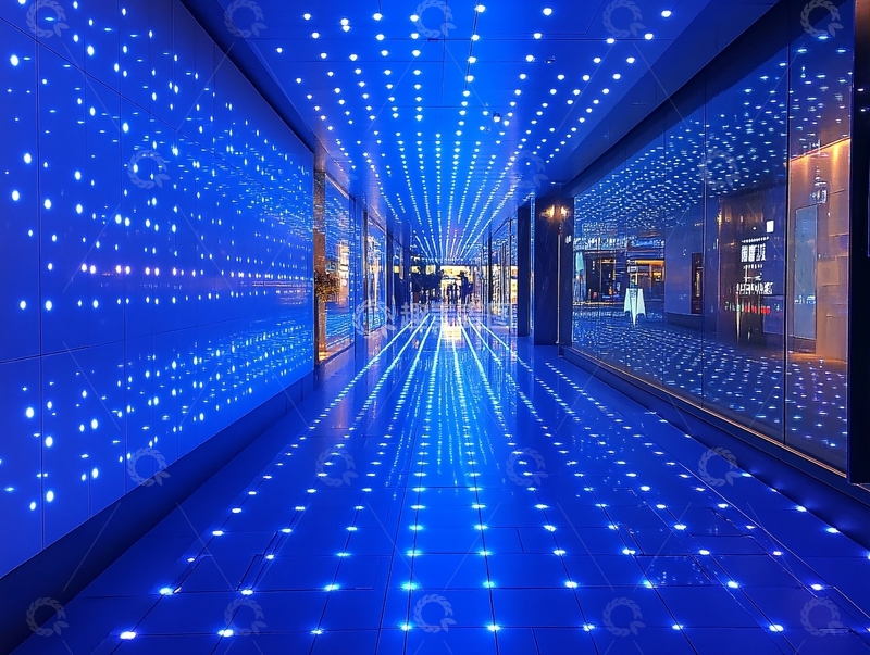 高清大图下载【趣麦麦图】灯饰走廊