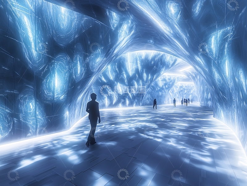 高清大图下载【趣麦麦图】时光隧道设计25
