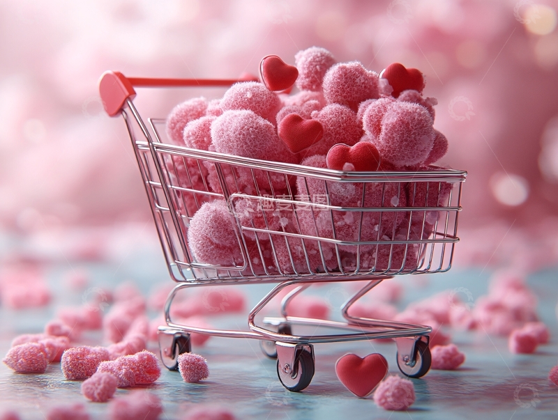 高清大图下载【趣麦麦图】购物车壁纸14