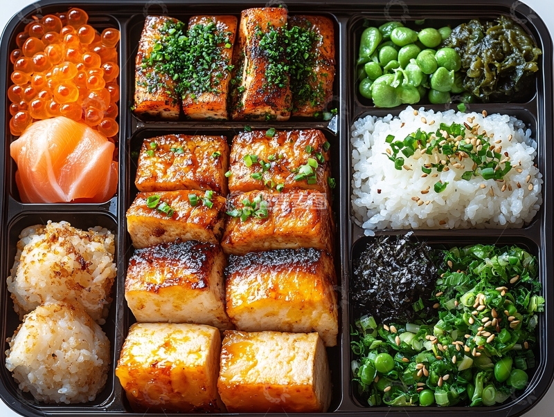 高清大图下载【趣麦麦图】日式料理外卖