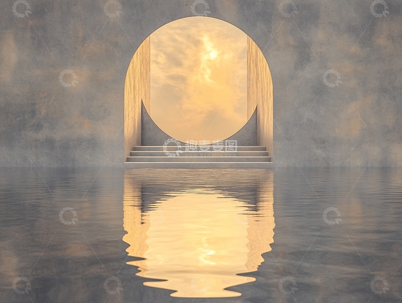 高清大图下载【趣麦麦图】超现实泳池11