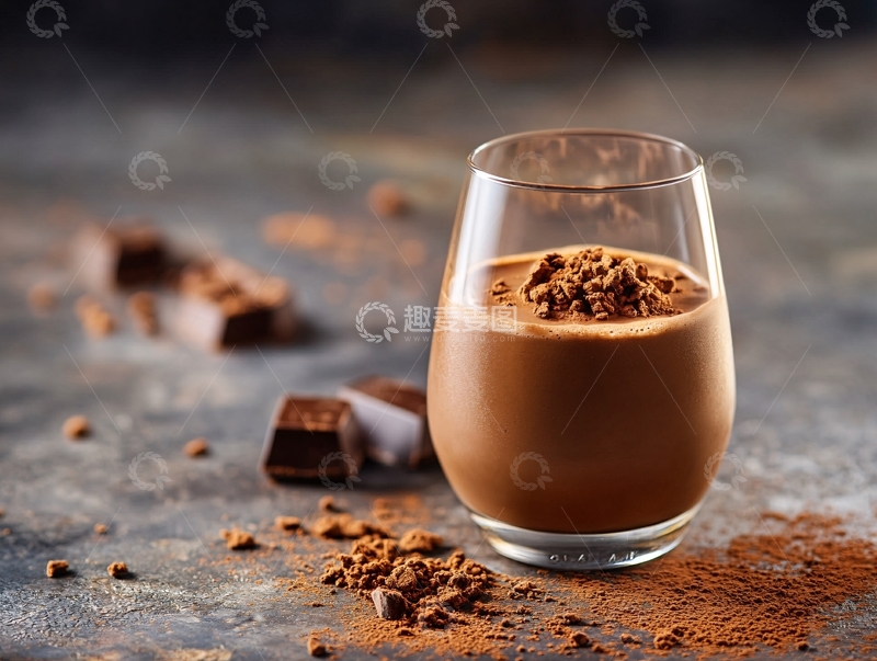 高清大图下载【趣麦麦图】巧克力咖啡因6