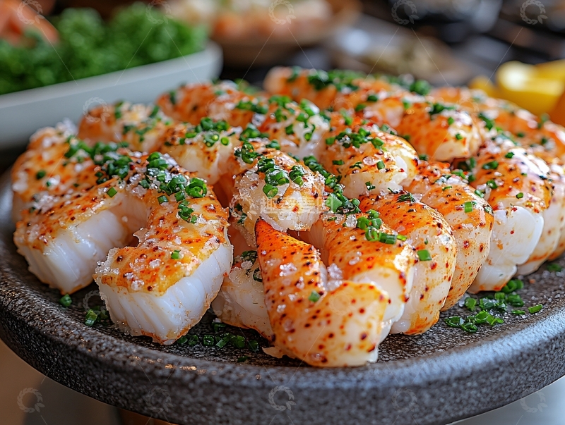 高清大图下载【趣麦麦图】蟹籽鲜虾