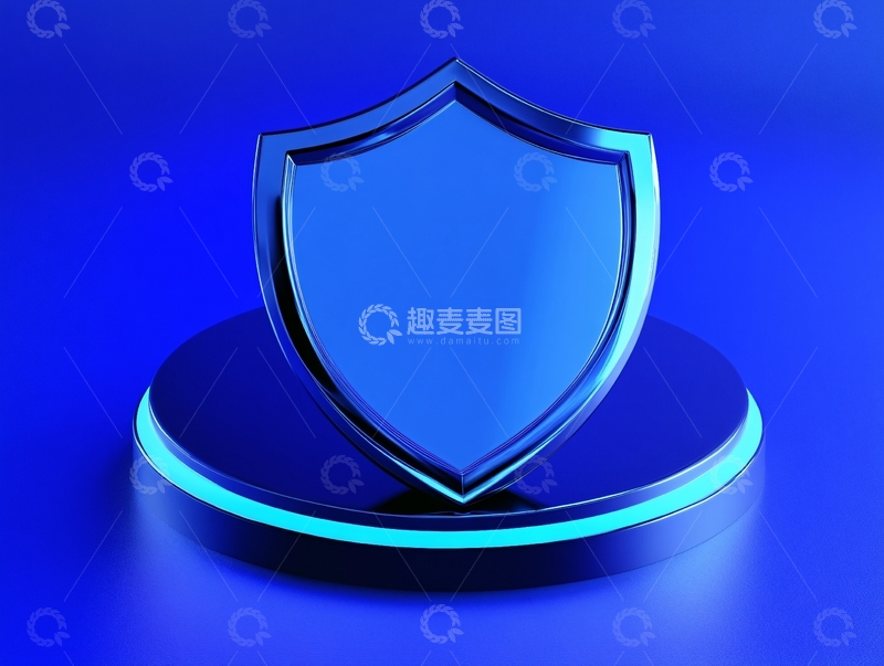 高清大图下载【趣麦麦图】网络安全盾牌设计