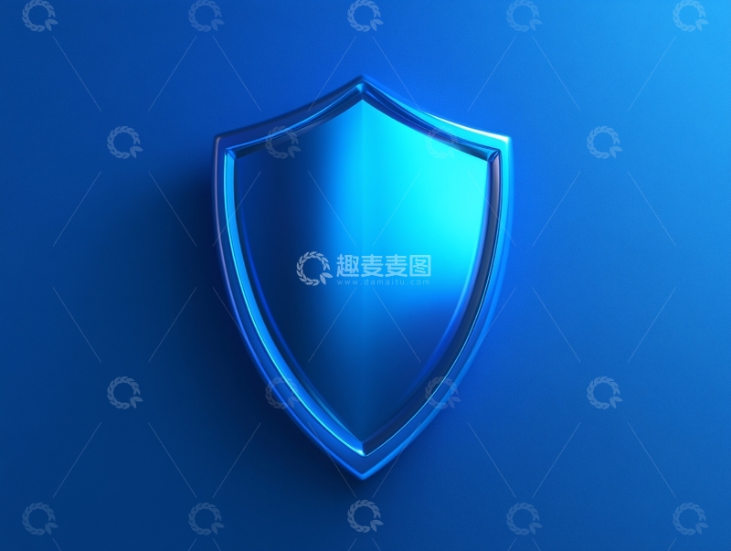 高清大图下载【趣麦麦图】网络安全盾牌设计1