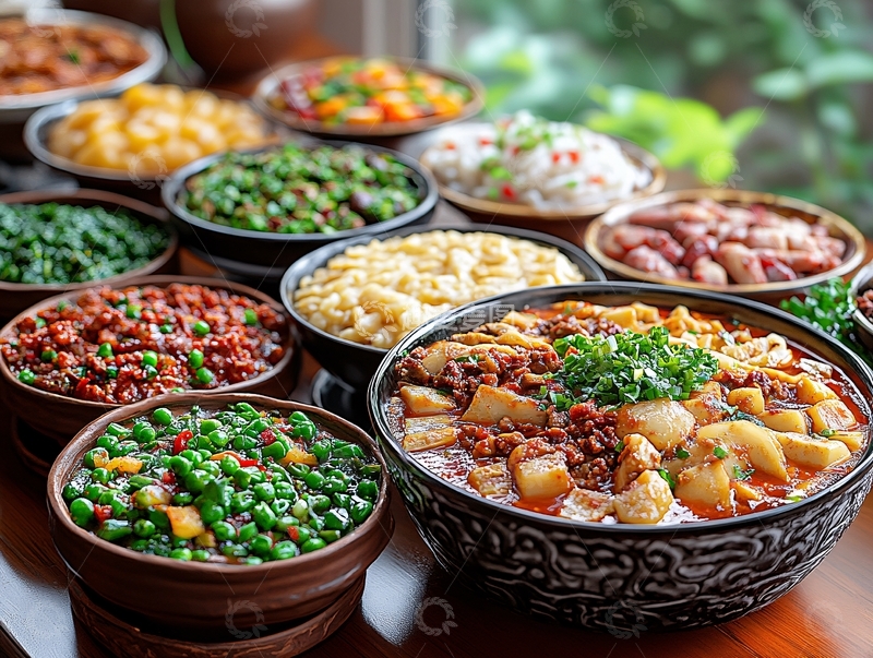 高清大图下载【趣麦麦图】农家小碗菜合集