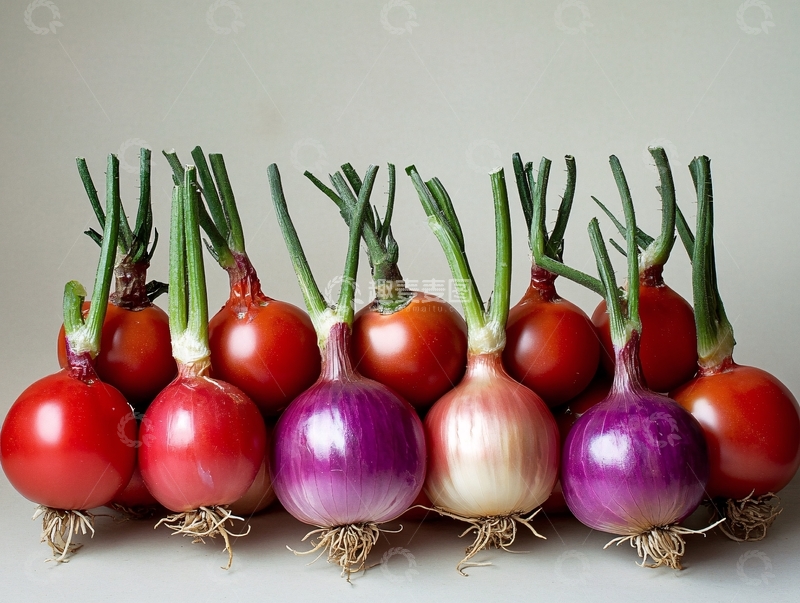 高清大图下载【趣麦麦图】洋葱科蔬菜