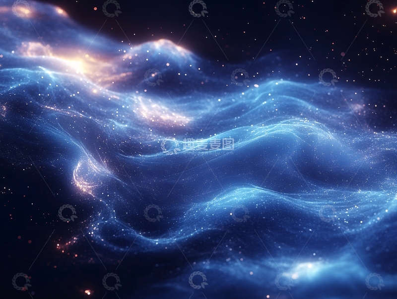 高清大图下载【趣麦麦图】动感蓝宇宙