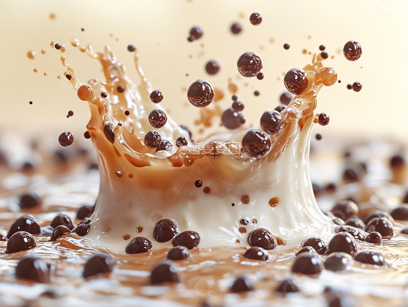 高清大图下载【趣麦麦图】动感牛奶3