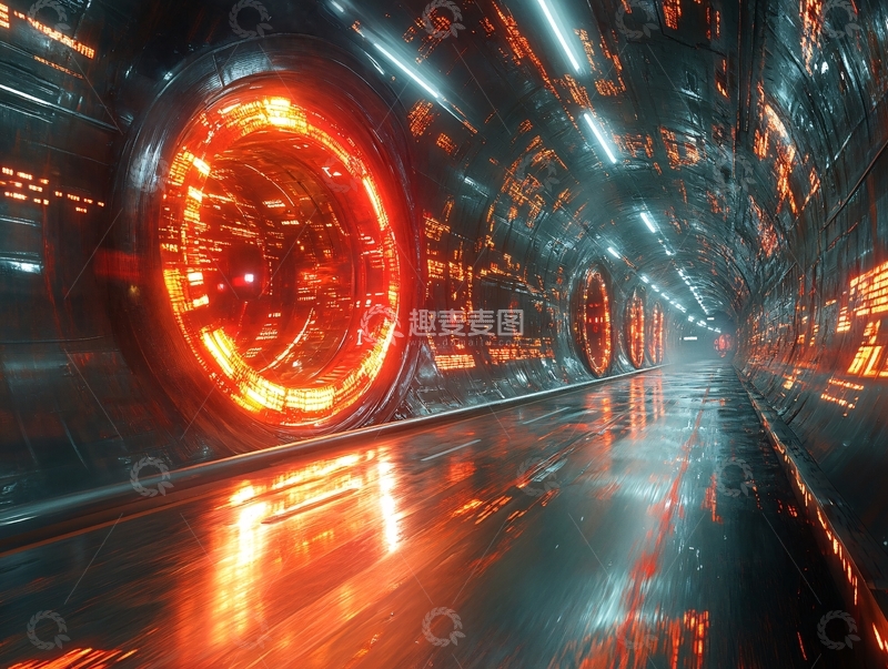 高清大图下载【趣麦麦图】元宇宙科技背景素材17