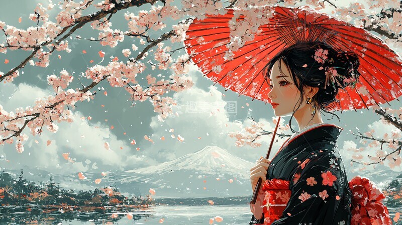 高清大图下载【趣麦麦图】樱落宽容之景3