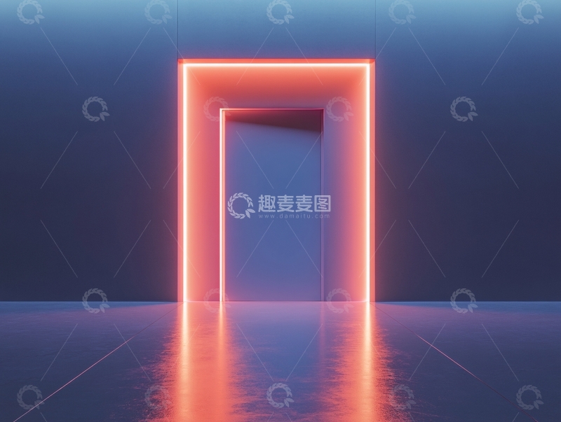 高清大图下载【趣麦麦图】霓光科技门