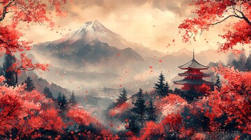 日本风格图案设计3