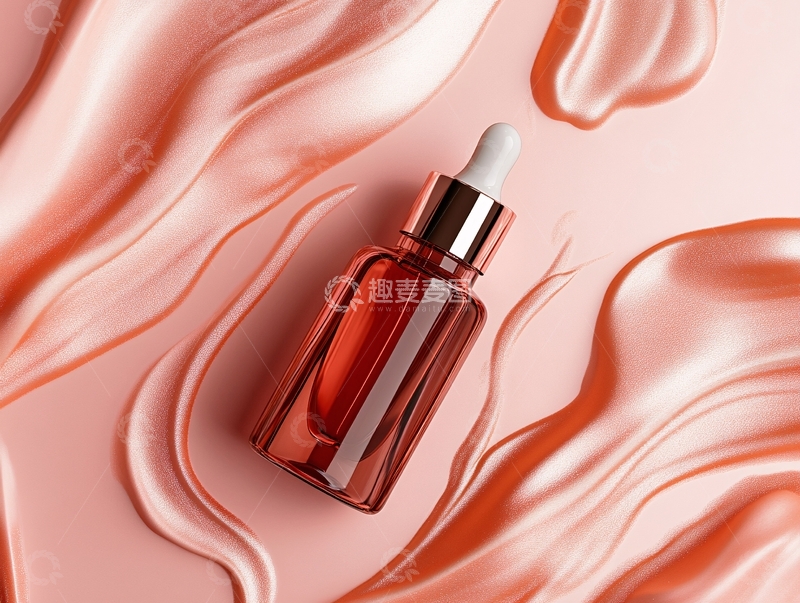 高清大图下载【趣麦麦图】精华液插画