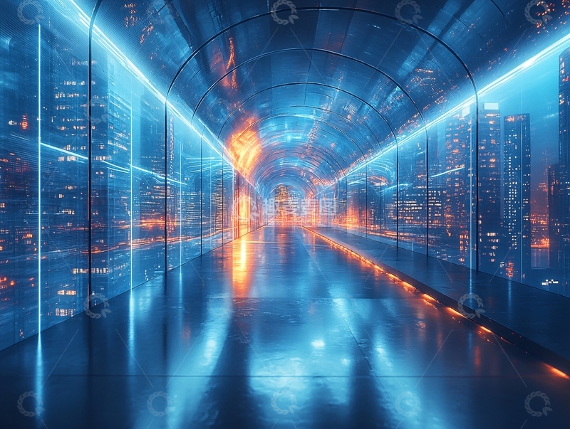 高清大图下载【趣麦麦图】现代时光隧道21