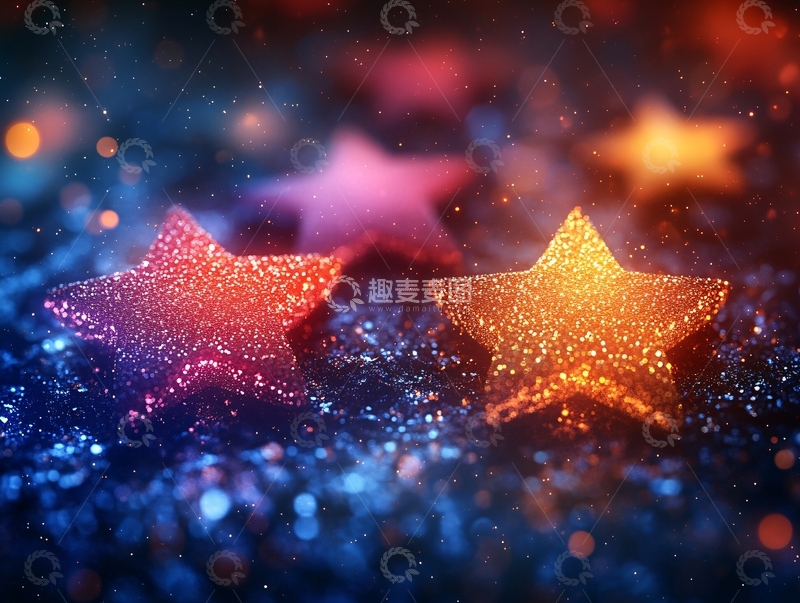 高清大图下载【趣麦麦图】唯美星光璀璨3