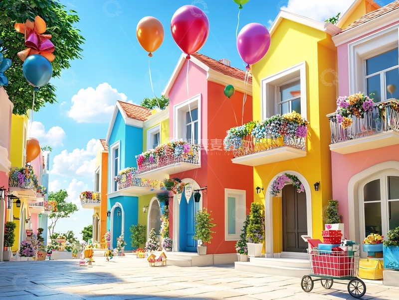 高清大图下载【趣麦麦图】别墅大场景1