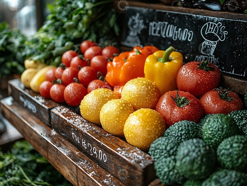 高清大图下载【趣麦麦图】蔬菜水果番茄1