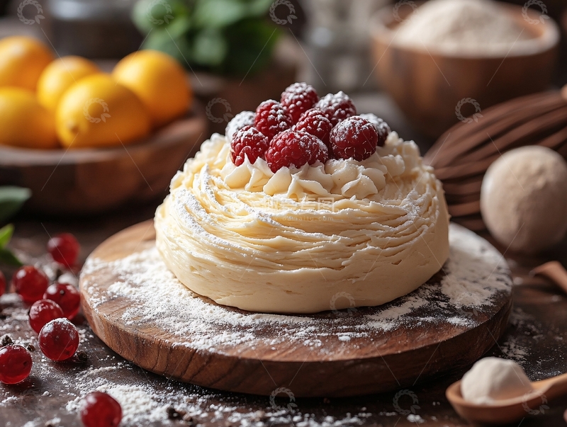 高清大图下载【趣麦麦图】-酥皮蛋糕烘焙