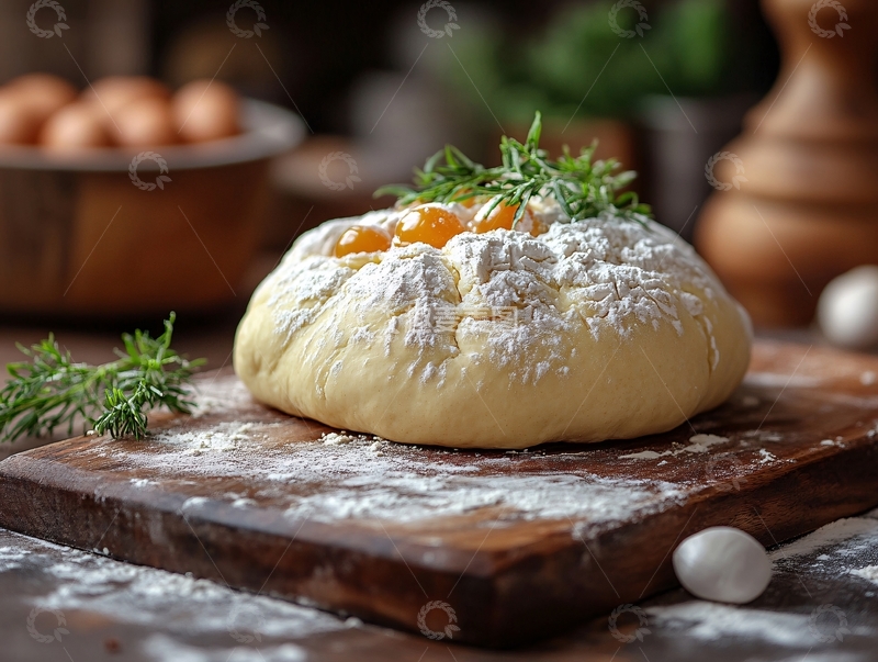 高清大图下载【趣麦麦图】-胡萝卜面团