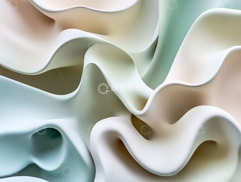 高清大图下载【趣麦麦图】肌理彩色流体背景23