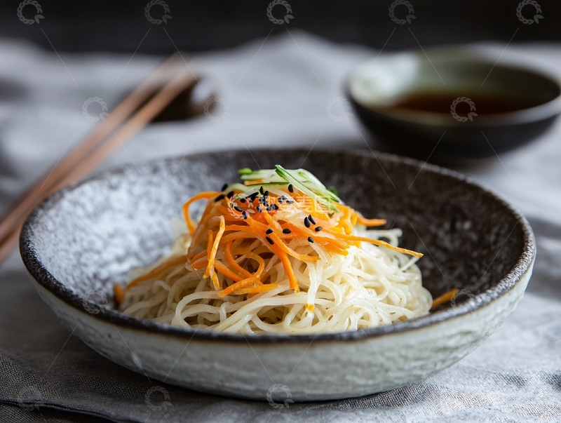 高清大图下载【趣麦麦图】凉面特写