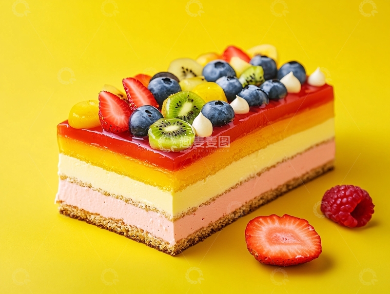 高清大图下载【趣麦麦图】水果蛋糕甜点下午茶1