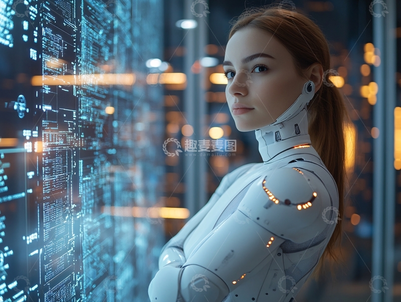 高清大图下载【趣麦麦图】人工智能与劳动力73