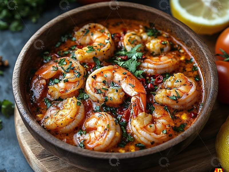 高清大图下载【趣麦麦图】砂锅大虾
