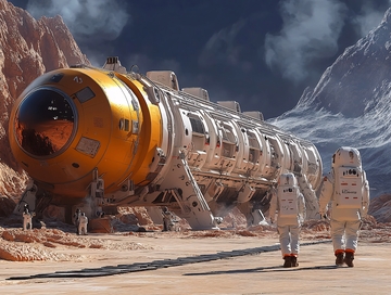 模拟火星生活舱