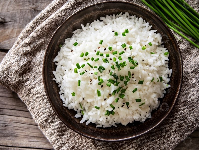 高清大图下载【趣麦麦图】-白米饭胡萝卜豆腐