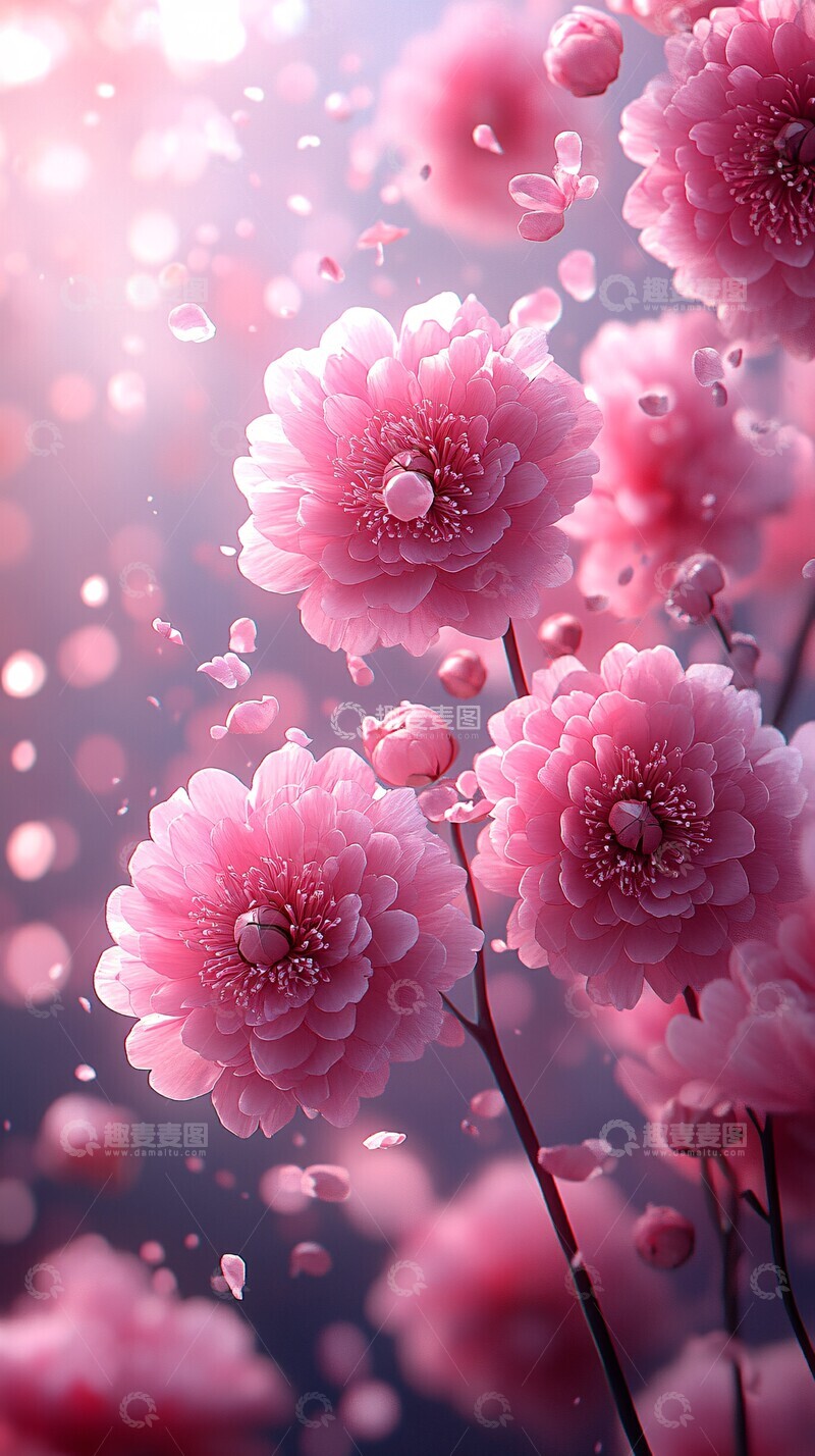 高清大图下载【趣麦麦图】盛开牡丹花瓣2