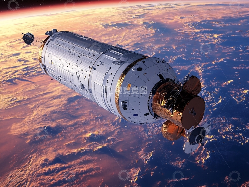 高清大图下载【趣麦麦图】载人航天器