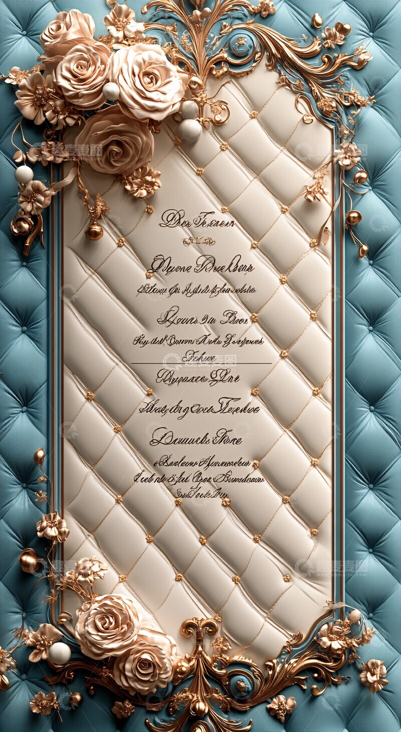 高清大图下载【趣麦麦图】迪奥编织邀请函1