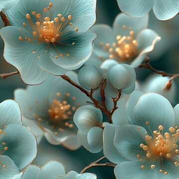 翡翠金花茶翡翠金花花朵2