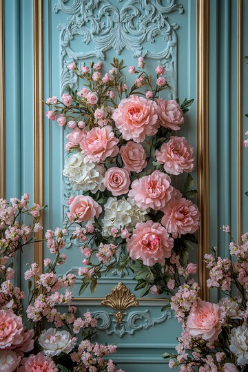 粉色法式宫廷风1