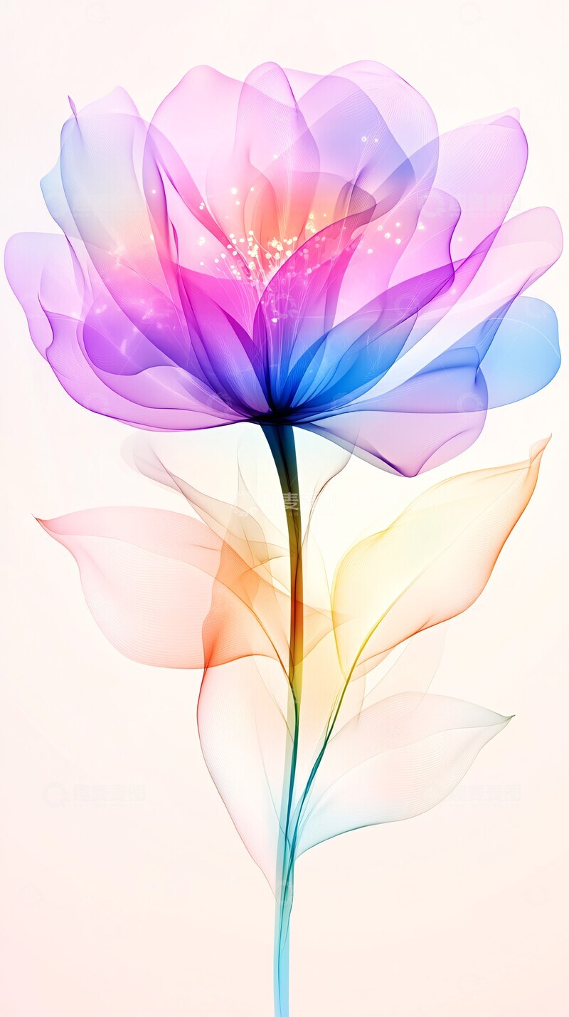 高清大图下载【趣麦麦图】光花朵背景花朵背景空间