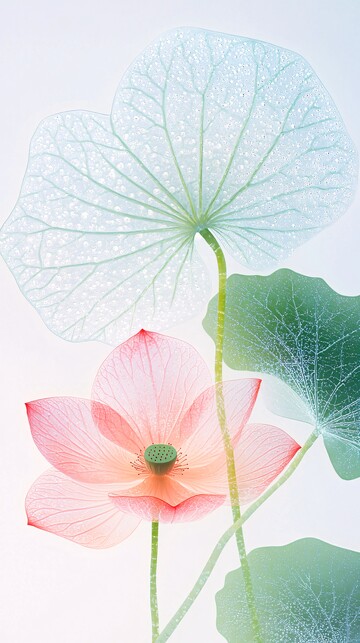 西瓜水滴莲花叶1