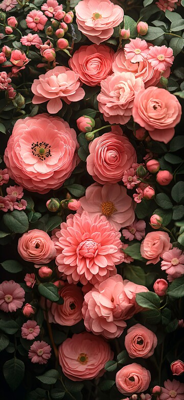 粉色花朵覆盖图1